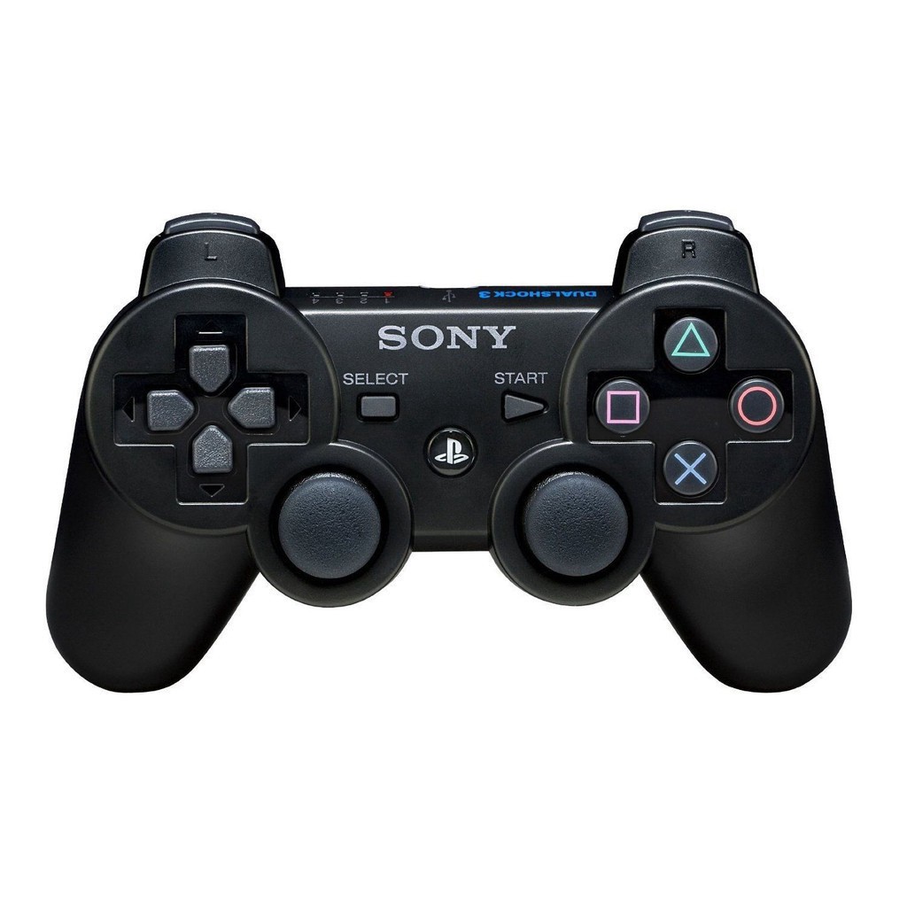 Sony PS3 Playstation 3 với cáp USB miễn phí Bộ điều khiển Dualshock 3 SIXAXIS không dây cho máy tính xách tay máy tính b