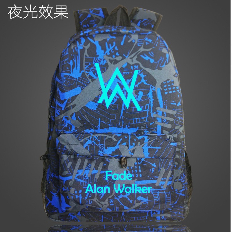 Balo Dạ Quang Alan Walker Chống Thấm Nước