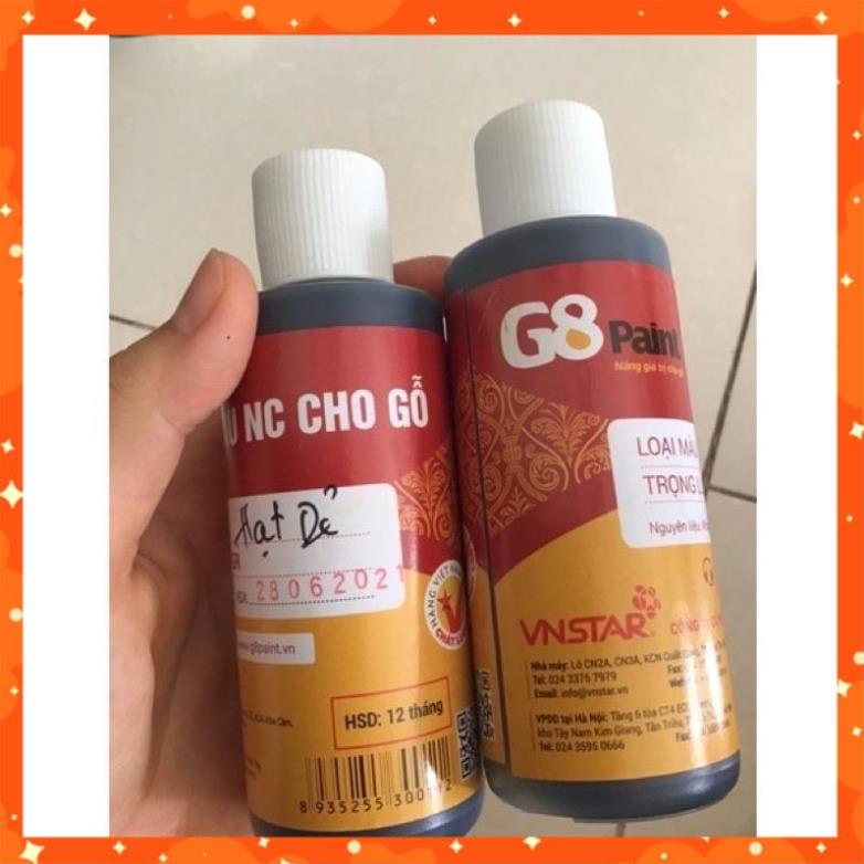 Tinh màu PU tạo màu sơn giả gỗ có đủ màu lọ 100g .