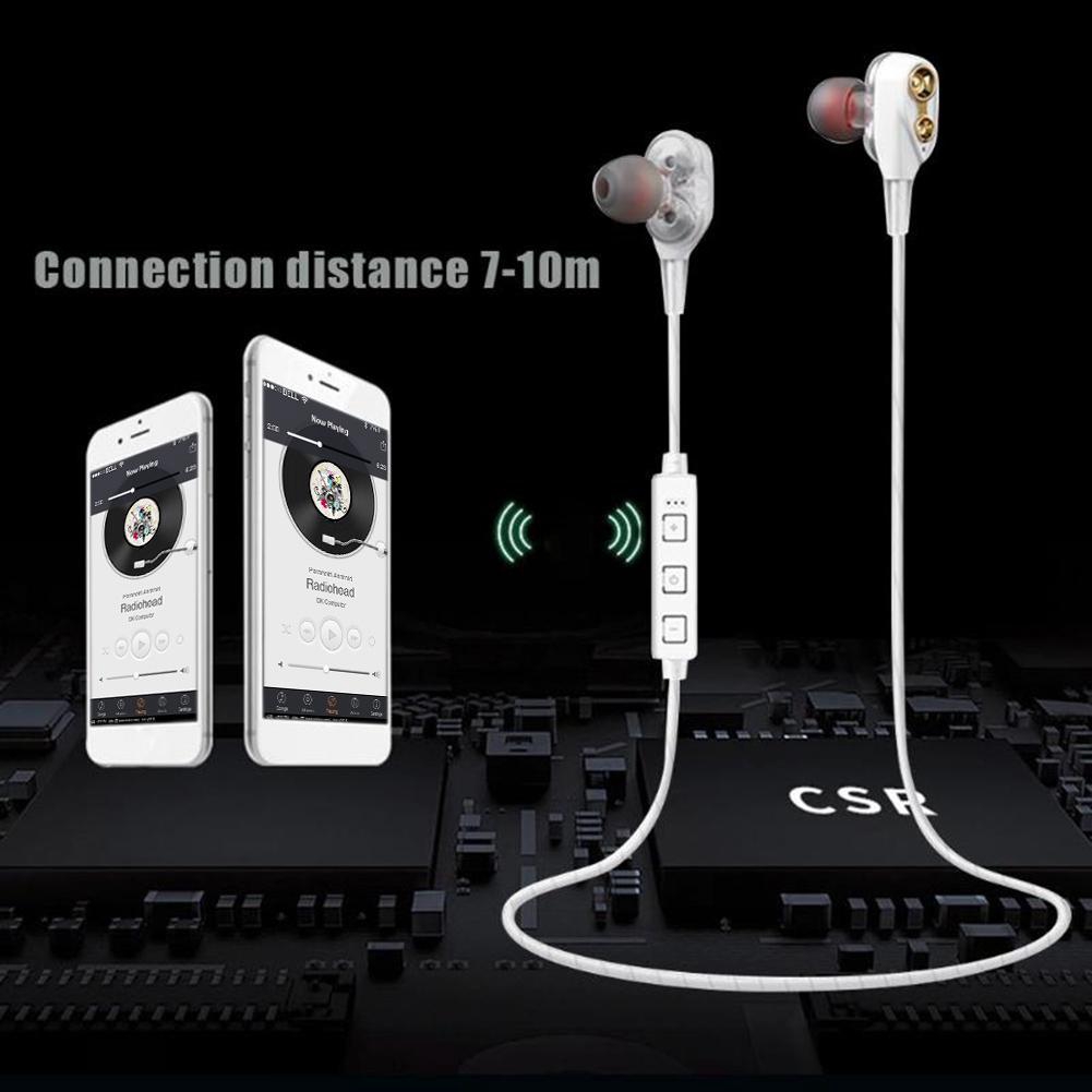 Tai nghe Bluetooth Thể thao Tai nghe không dây SweatProof Tai nghe Bluetooth Tai nghe Bass Có Mic