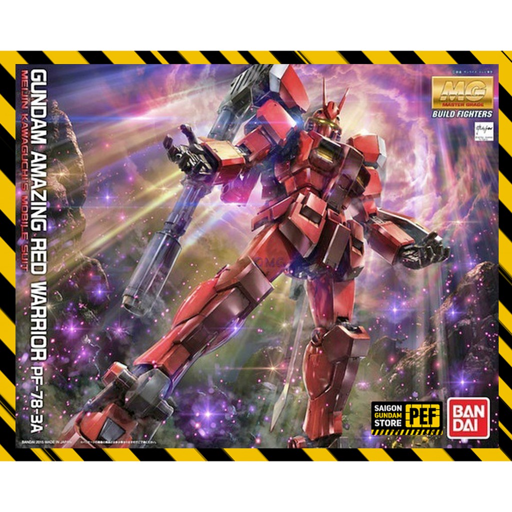 MÔ HÌNH LẮP RÁP BANDAI 1/100 MG AMAZING RED WARRIOR