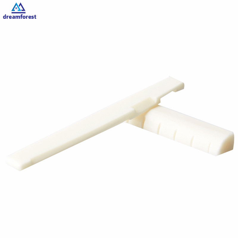 DF 6 String Folk Guitar Bone Saddle and Nut Music Instruments Replacement Spare Part White Guitar Parts