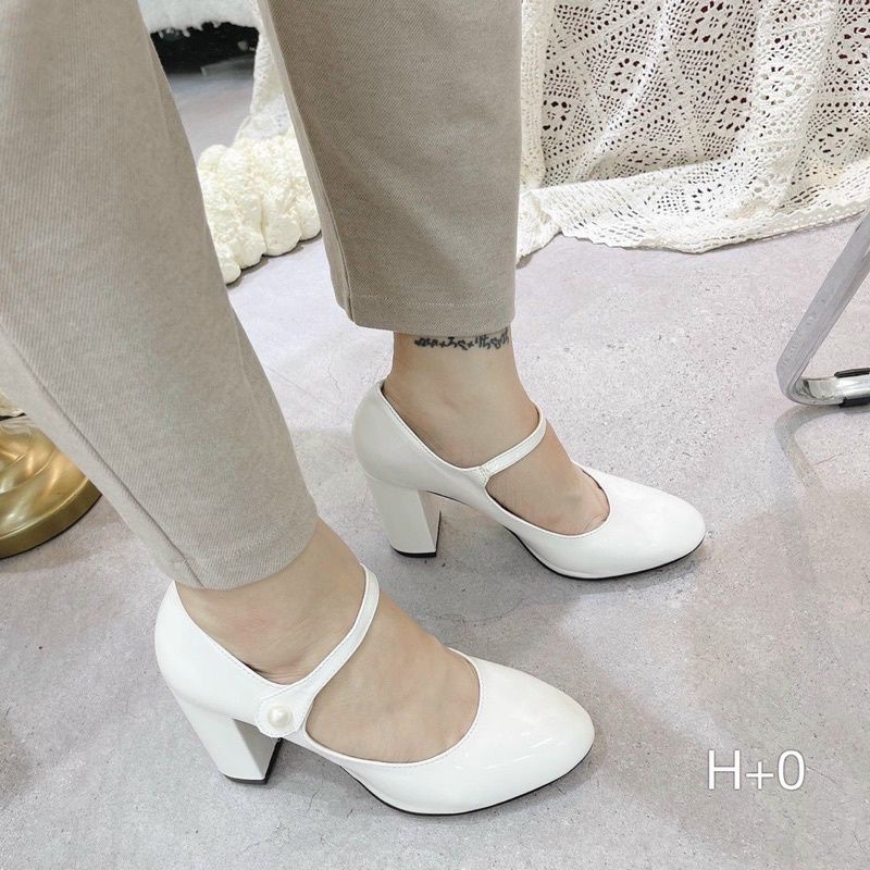 Giày cao got bít mũi tiểu thư lẻ size 35