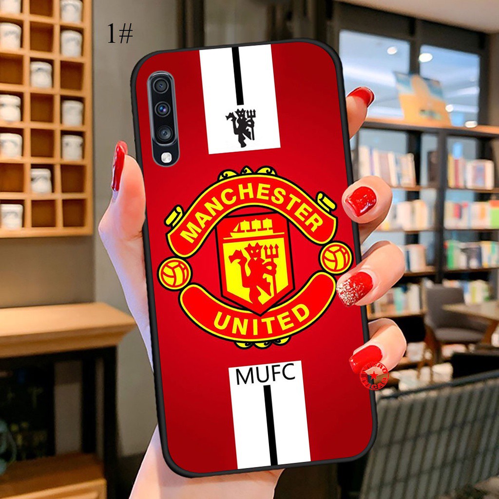 Samsung Galaxy J4 J5 J6 J730 J7 Duo Plus Prime Core Pro J8 Soft Silicone Phone Cover 91LO Manchester United LOGO