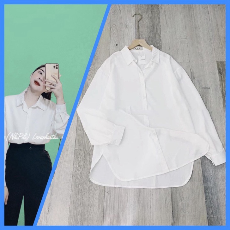 Áo Sơ Mi Kiểu nữ đẹp Form Rộng Phong cách sành điệu Hàn Quốc FreeSize siêu xinh .Candy.Store3138. | BigBuy360 - bigbuy360.vn