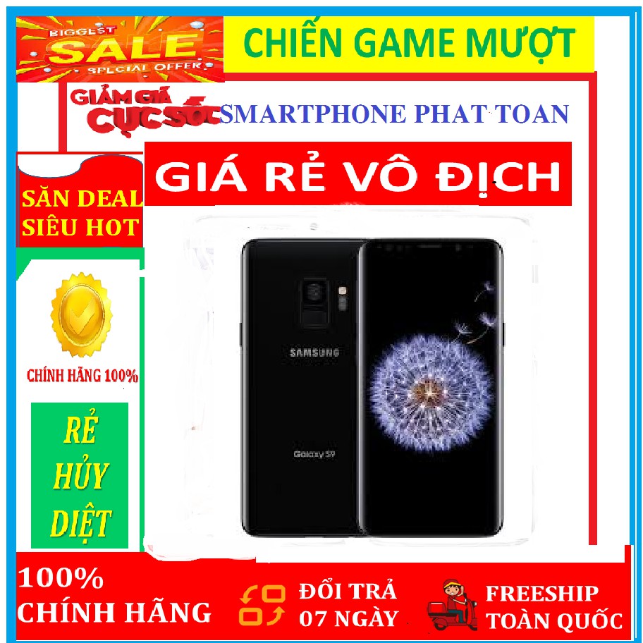 điện thoại Samsung Galaxy S9 bản mới, Chính hãng, bảo hành 12 tháng