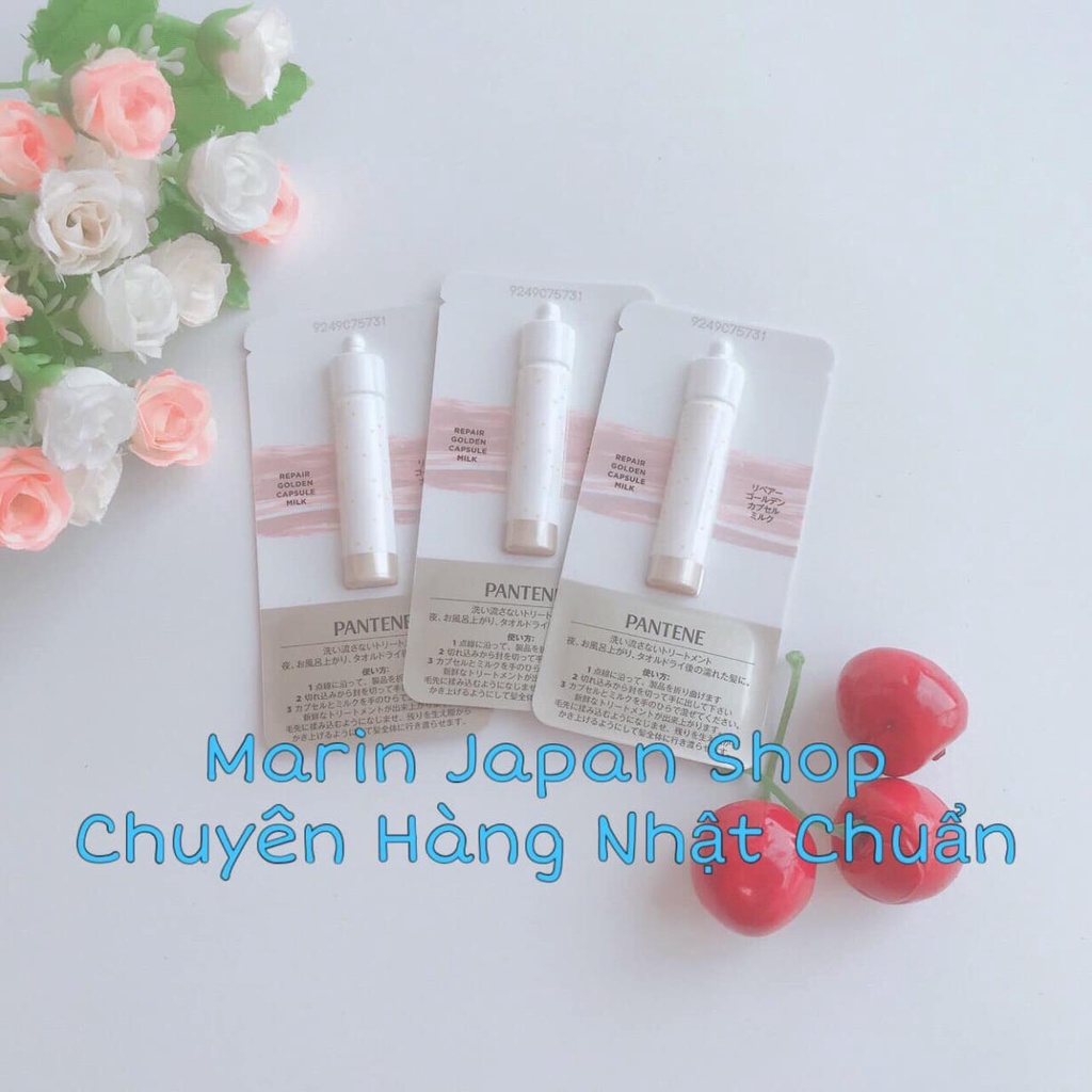 (Chuẩn store) Serum tinh chất dưỡng tóc Pantine 1ml / chiếc Nhật Bản