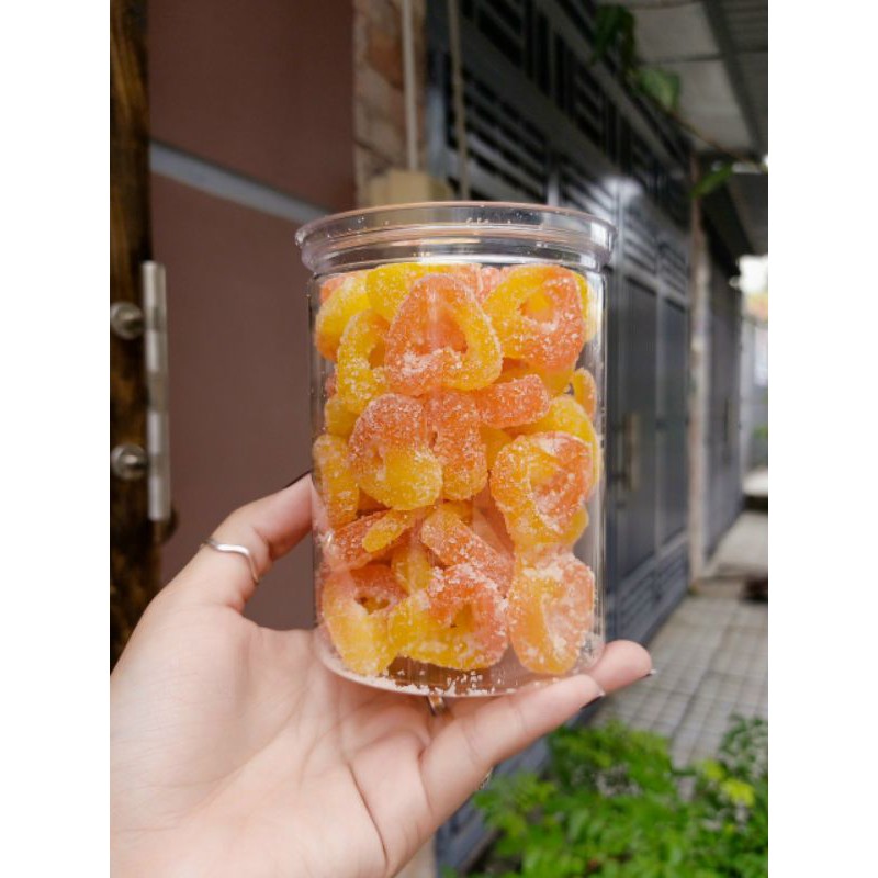 hủ pet-300gr kẹo dẻo HƯƠNG trái cây