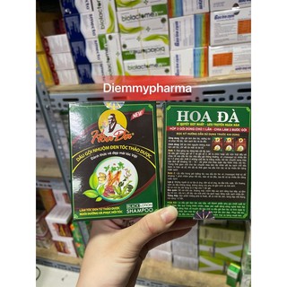 Dầu gội nhuộm đen tóc thảo dược Hoa Đà