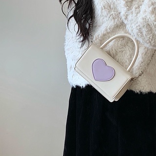 (HÀNG ORDER) TÚI XÁCH TRÁI TIM ĐEO CHÉO ULZZANG