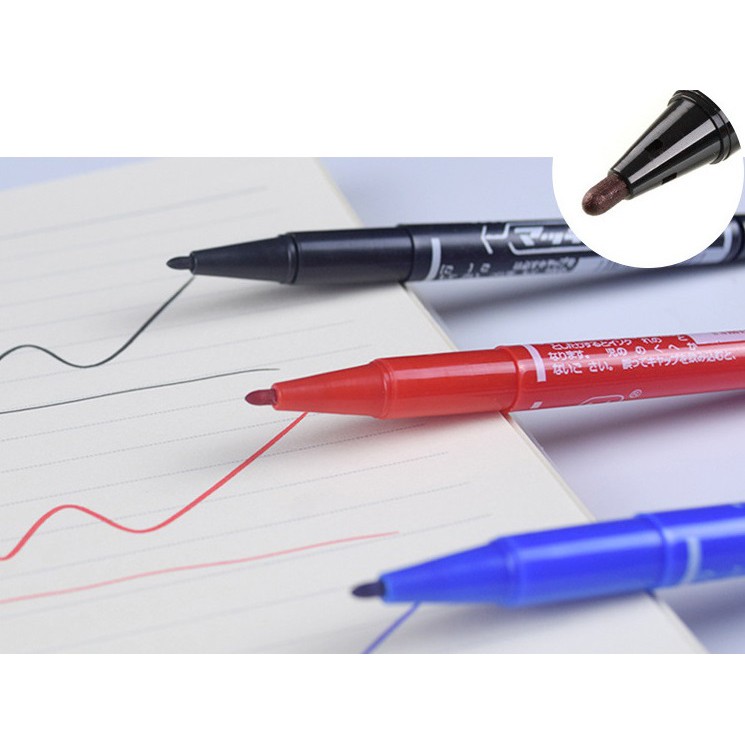 Bút Lông Dầu Kim Hai Đầu