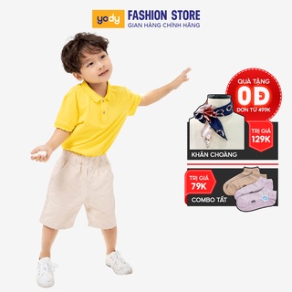 Áo thun polo trẻ em YODY chất vải cao cấp thoáng mát KID3261