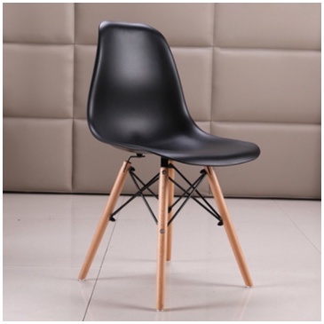 Ghế làm việc Eames chân gỗ sồi ghế văn phòng ghế gỗ phong cách hiện đại nhiều màu Loại 1 chất liệu tốt