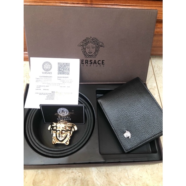 set thắt lưng versac tặng kèm ví fullbox túi giấyFreeship