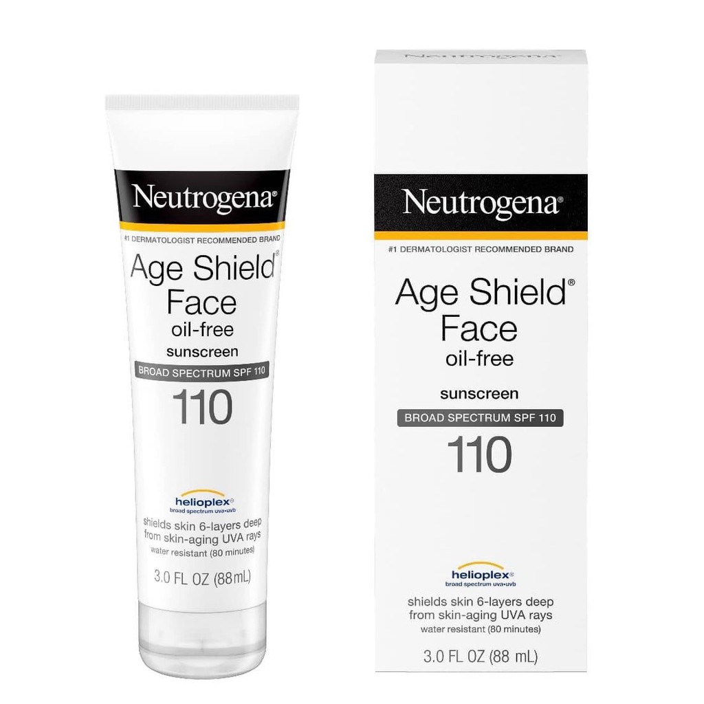 [Bán Chạy] Kem chống nắng Neutrogena Age Shield Face SPF 110