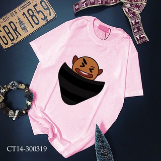 ÁO THUN SHOOKY BTS ANIMATION ĐÁNG YÊU
