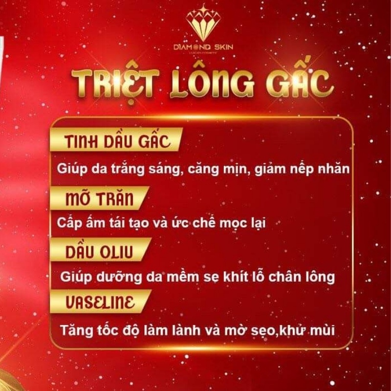 Kem Tẩy Lông Nách Vùng Kín Bikini Chân Tay Body Diamond Skin KTLDS03 Tặng Kem Gấc Dưỡng Ẩm Giúp Da Mịn Màn Trắng Sáng