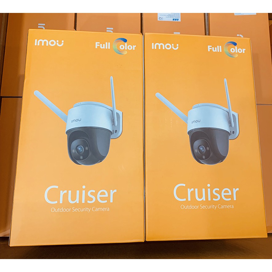 Camera Wifi Xoay 360 IMOU Ngoài trời S22FP Cruiser 2Mb 1080P, Màu Đêm, Theo dõi chuyển động như A22EP - Chính Hãng BH24T