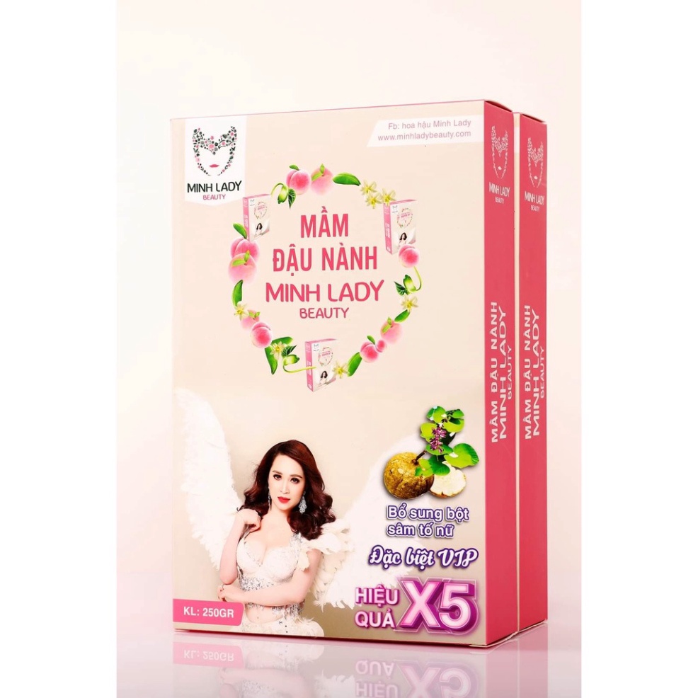 {Chính Hãng-Date Mới-tặng 4 kẹo mấm }COMBO 10 hộp Mầm Đậu Nành Tăng V1 Minh Lady Beauty bổ sung sâm tố nữ vàcolagen | BigBuy360 - bigbuy360.vn