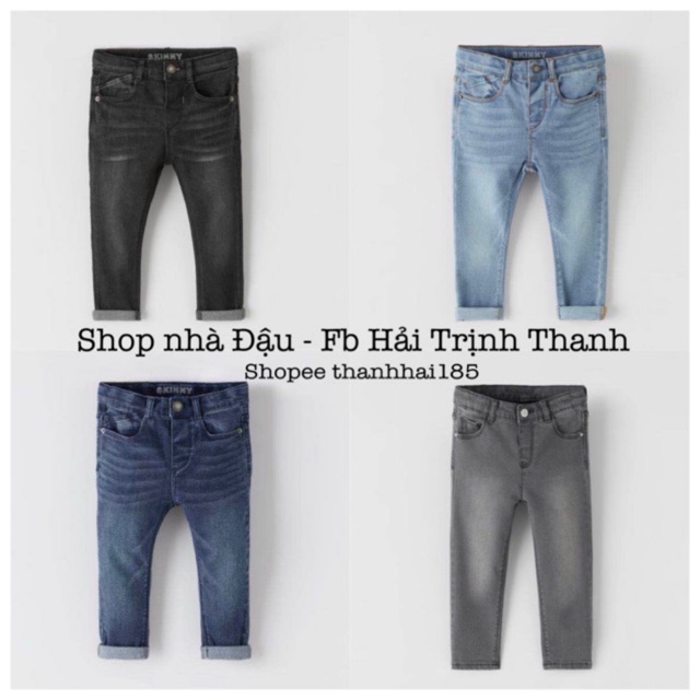 Quần skinny zara mẫu mới nhất bé trai/ bé gái