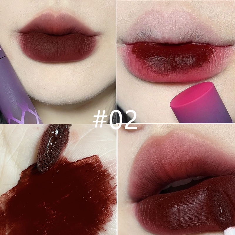 ✨[Hàng Mới Về] Son Kem  lì Toot Dodo Tông Nhung Lì Chống Nước Lâu Trôi 8 màu tùy chọn