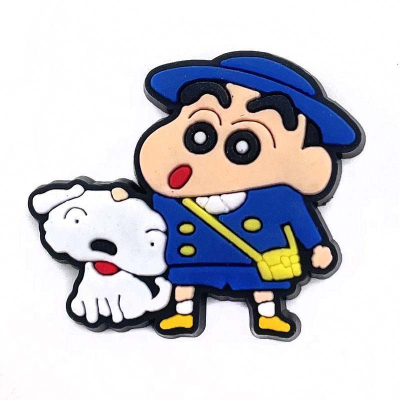Jibbitz Crayon Shin-chan 1pcs Shoe Charms Chủ đề nhân vật hoạt hình anime Nhật Bản dễ thương Crocs DIY dép lê decorate accessories Quà giáng sinh cho trẻ em pvc Hơn 1000 Mẫu Cho Bạn Lựa Chọn