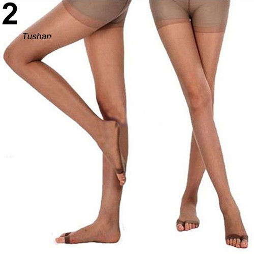 TUSH Fashion Sexy Open Toe Sheer Ultra-Thin Slim Stretch Women Girl Pantyhose Tights | BigBuy360 - bigbuy360.vn