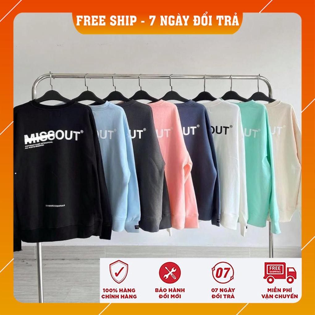 ÁO SWEATER form rộng MissOut unisex nam nữ siêu chất | BigBuy360 - bigbuy360.vn
