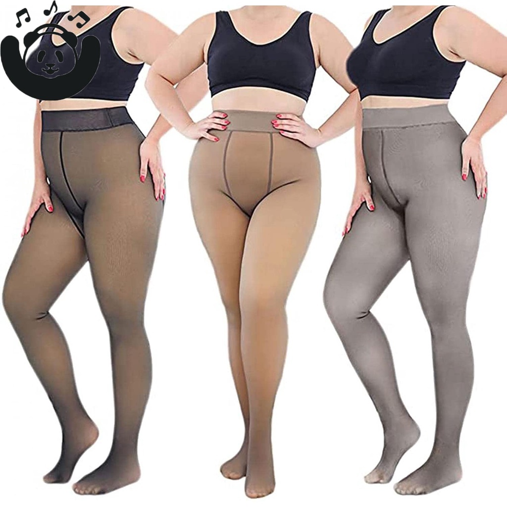Quần Tất Dài Size Lớn Dáng Ôm Giữ Nhiệt Mùa Đông Cho Nữ