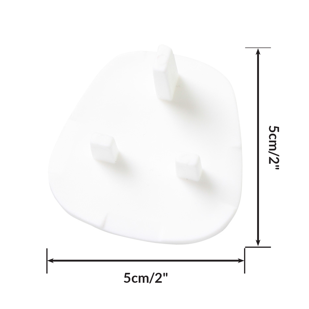 Nút nhựa bịt ổ cắm điện bảo vệ an toàn cho trẻ em thiết kế chuẩn Anh Quốc