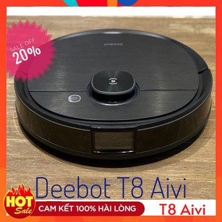 Robot Hút Bụi - Robot Lau Nhà DEEBOT T8 AIVI Ecovacs - Hàng mới nguyên seal - BẢO HÀNH 12 THÁNG