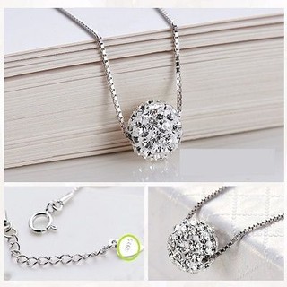 Dây chuyền trái châu xỏ ngang  cao cấp