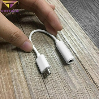 Cáp Chuyển Đổi Âm Thanh V8 Sang 3.5mm Cho Android