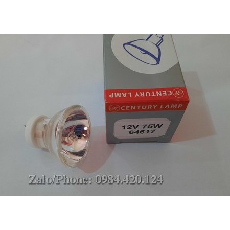 Bóng đèn nha khoa cho máy trám răng chân dẹp 12v 75W