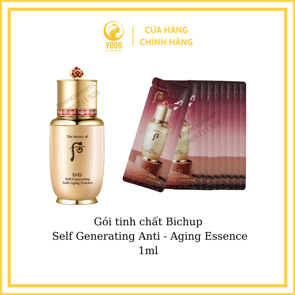 1 gói tinh chất bichup Self Generating Anti- Aging Essence