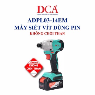 MÁY SIẾT VÍT PIN DCA 20V KHÔNG CHỔI THAN CHÍNH HÃNG MODEL: ADPL03-14EM