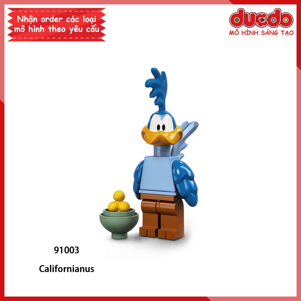 Minifigures các nhân vật hoạt hình Looney Tunes - Đồ chơi Lắp ghép Xếp hình Mini Mô hình 91001-91006