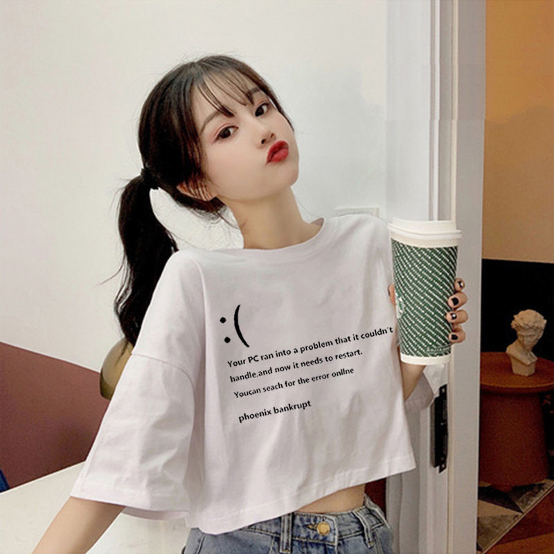 Áo thun croptop nhuộm màu thời trang 2020 | BigBuy360 - bigbuy360.vn