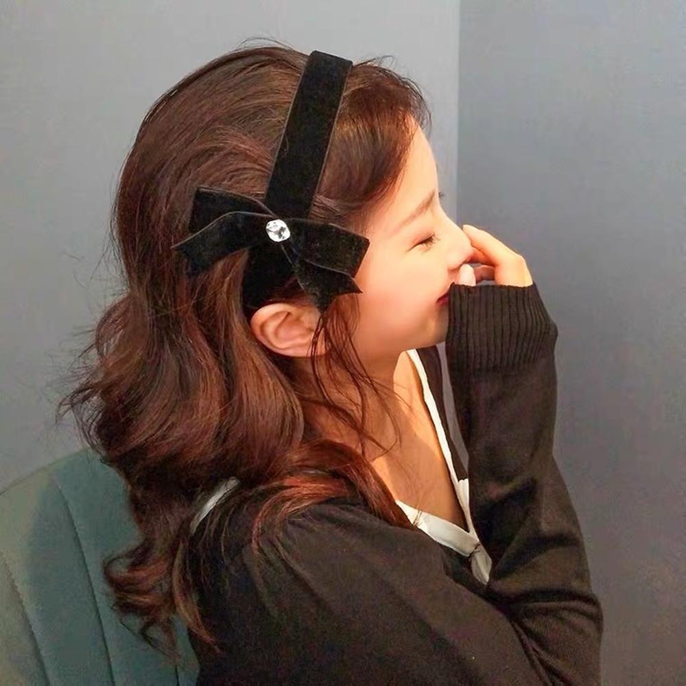 Băng Đô Vải Nhung Tạo Kiểu Tóc Thời Trang Cho Nữ