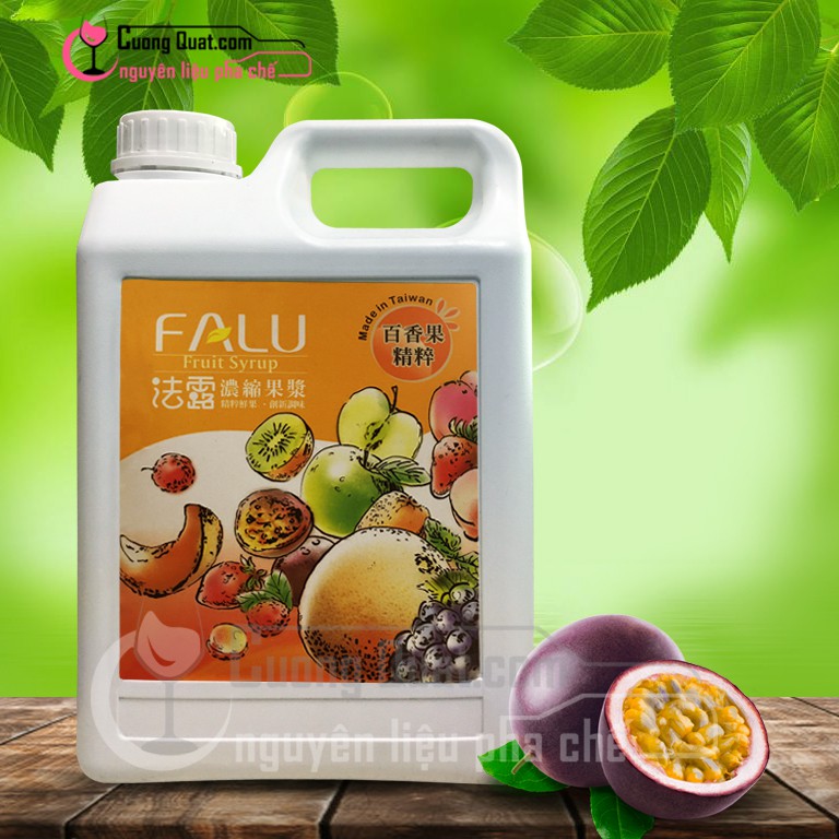 Syrup Falu Đài Loan - Hương Chanh Dây 2.5kg