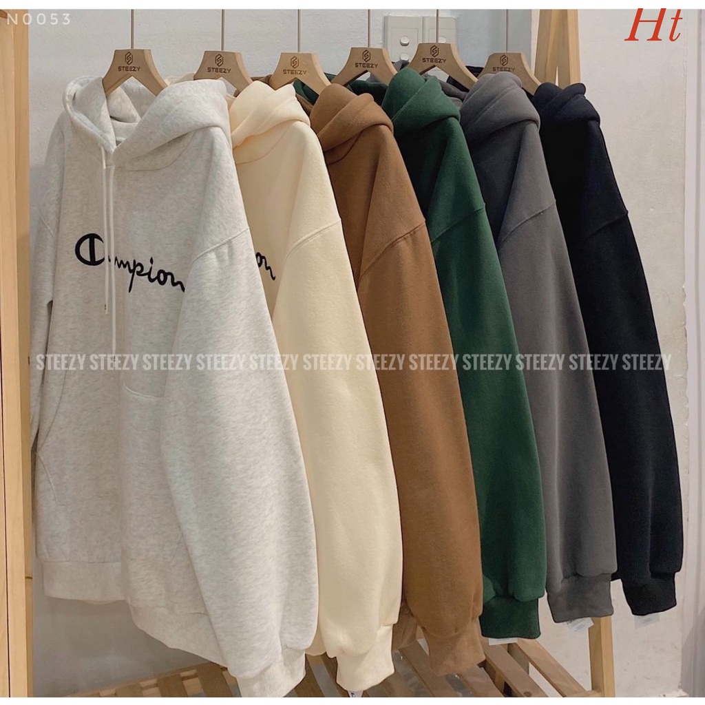 Áo hoodie Champi kiểu cách thời trang hiện đại trẻ trung