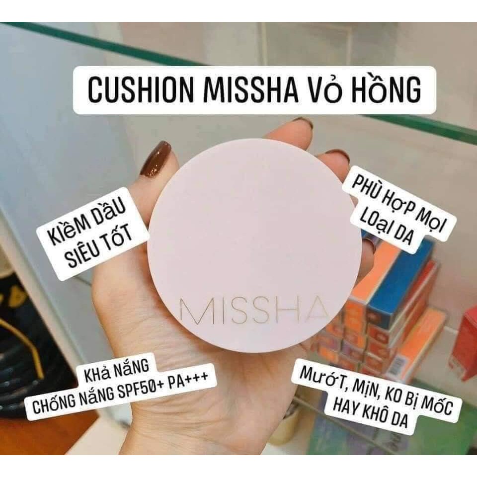 Phấn nước Missha Magic Cusion Cover Lasting SPF 50+