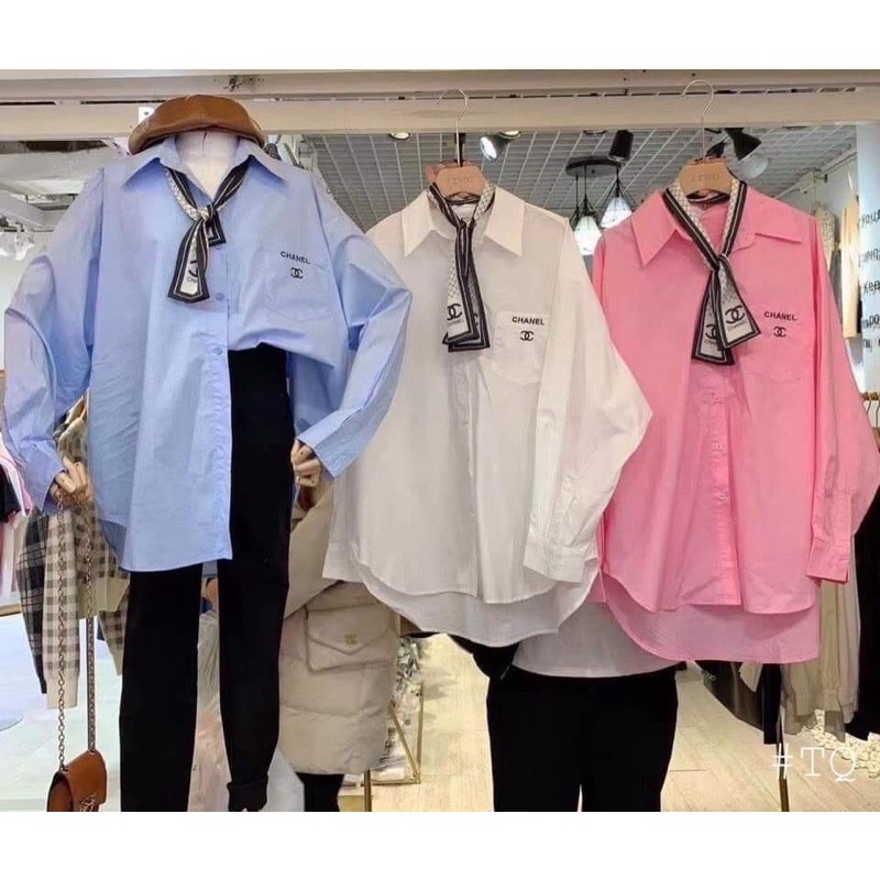 Áo sơ mi nữ kiểu đẹp dài tay Jumio