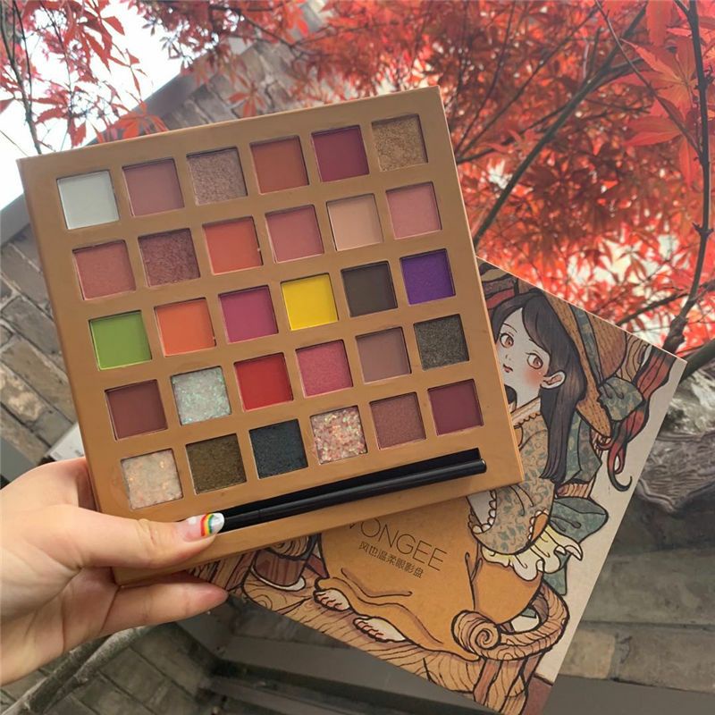 Phấn mắt 30 ô trẻ trung tươi tắn kèm cây tán phấn mắt | BigBuy360 - bigbuy360.vn