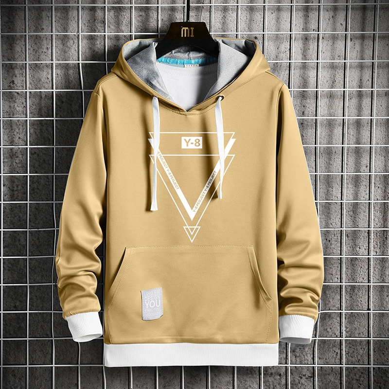 Áo Hoodie màu trơn thiết kế trẻ trung thời trang cho nam W1803S