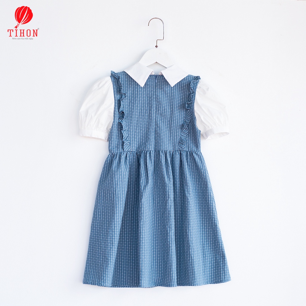 Váy cho bé gái TIHON phong cách Hàn Quốc xinh xắn cho trẻ từ 3 đến 12 tuổi VT0750146
