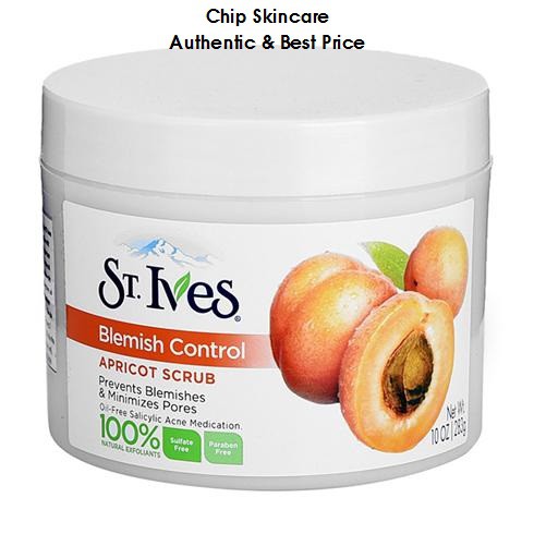 TẨY DA CHẾT ST.IVES BLEMISH CONTROL APRICOT SCRUB 283g