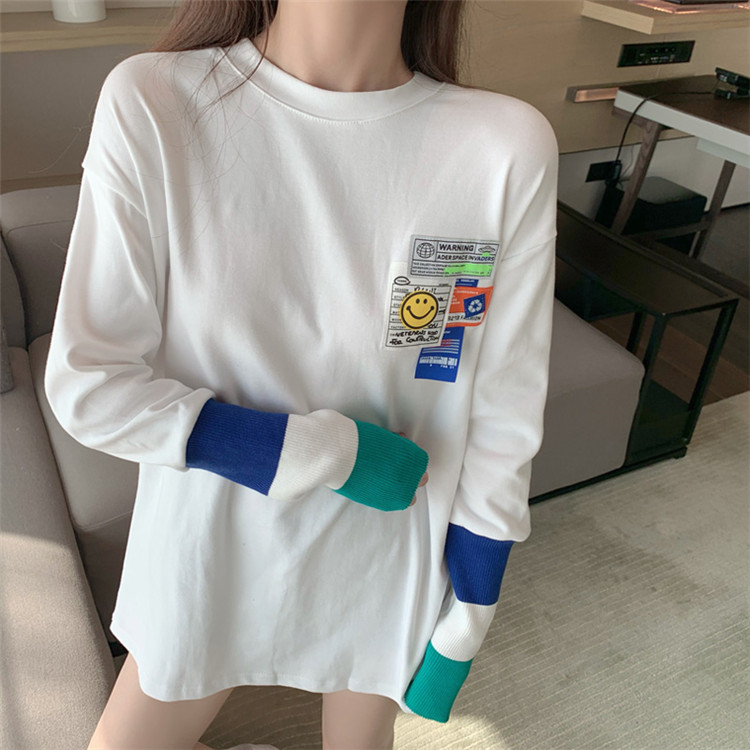 NRVP Áo Thun Nữ Vải Nhung Dày Cổ Tròn Hai Mặt Thời Trang Mùa Đông 2021