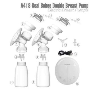Máy hút sữa điện đôi Real Bubee