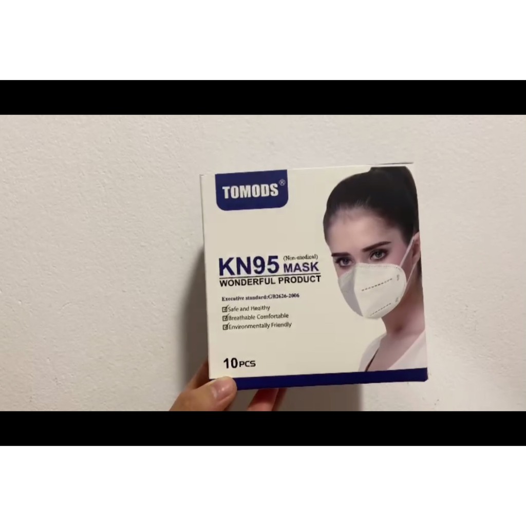 Khẩu trang N95, KN95 TOMODS, có van thở, kháng khuẩn, chống bụi mịn | BigBuy360 - bigbuy360.vn